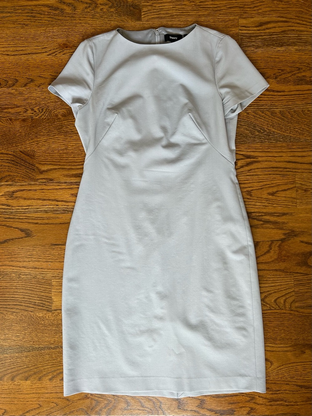 Theory | Light Blue Cap Sleeve Sheath Dress | size 6